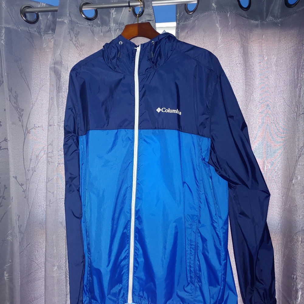 Columbia Rain lightweight packable Large jacket